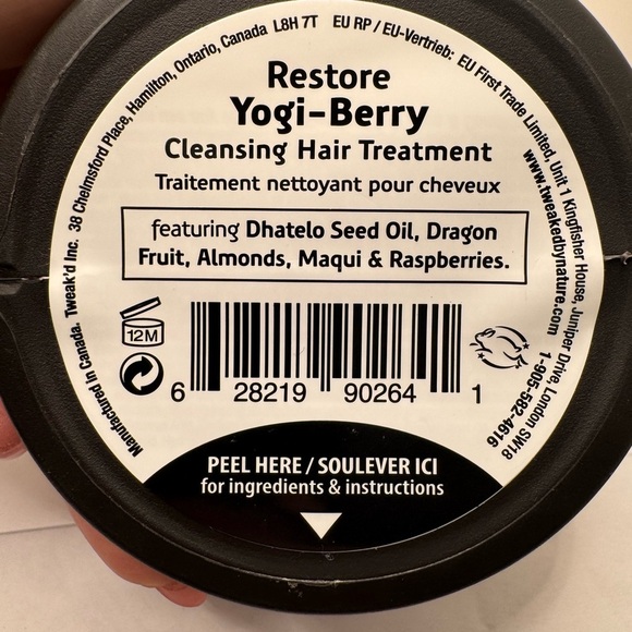 NWT Tweak’d By Nature Cleansing Hair Treatment- Full size 8 oz - Picture 5 of 6